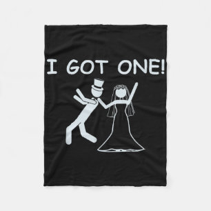 Cobertor De Velo Eu Tenho Uma Noiva De Casamento Camiseta Engraçada