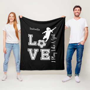 Cobertor De Velo Eu Toco Como Uma Rapariga... - Mestiça A Cor De Fu