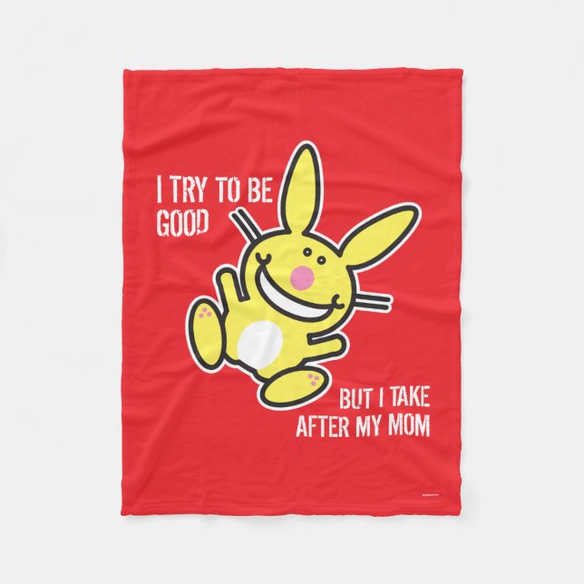 Cobertor De Velo Eu tomo após minha mamã (Frente)