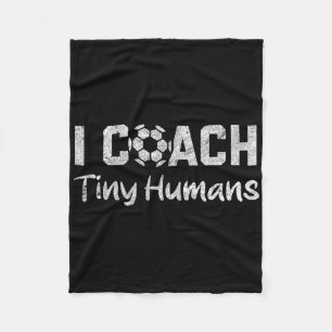 Cobertor De Velo Eu Treino Humor de Futebol de Humanos Pequenos Pai