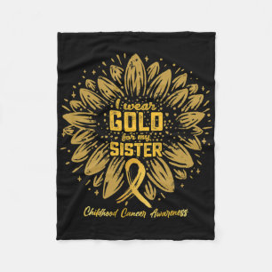 Cobertor De Velo Eu Visto Dourado Para Minha Irmã - Childho De Gira
