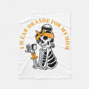 Cobertor De Velo Eu Visto Laranja Para Minha Mãe Crps Sensibilizar