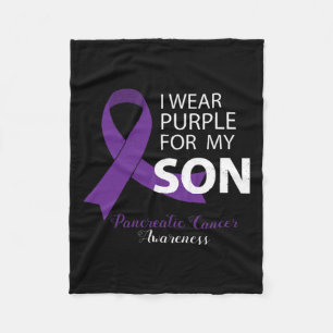 Cobertor De Velo Eu Visto Roxo Para O Meu Filho - Com Conhecimento