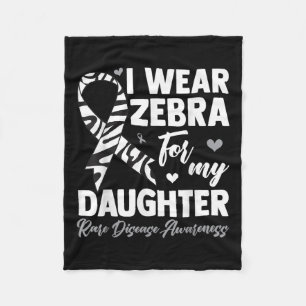 Cobertor De Velo Eu Visto Zebra Para A Minha Filha Raros Doenças Aw