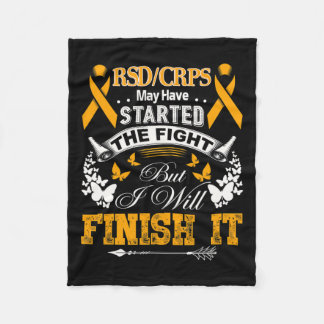 Cobertor De Velo Eu Vou Terminar Com A Consciência Do Rsd Crps