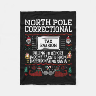 Cobertor De Velo Evasão - Pai de Natal da Família Elf Tio G