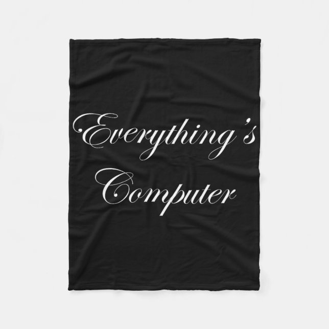 Cobertor De Velo Everythings Computer In A Tesler Donald Trumps Ele (Frente)