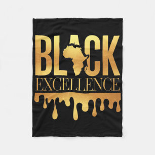 Cobertor De Velo Excelência Negra Mês da História Afro Motivação