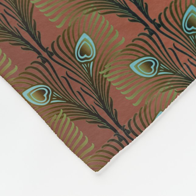 Cobertor De Velo Excelente Gatsby Feather art deco design (Quina)