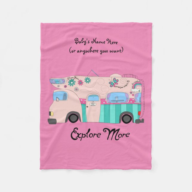 Cobertor De Velo Explore mais (Frente)