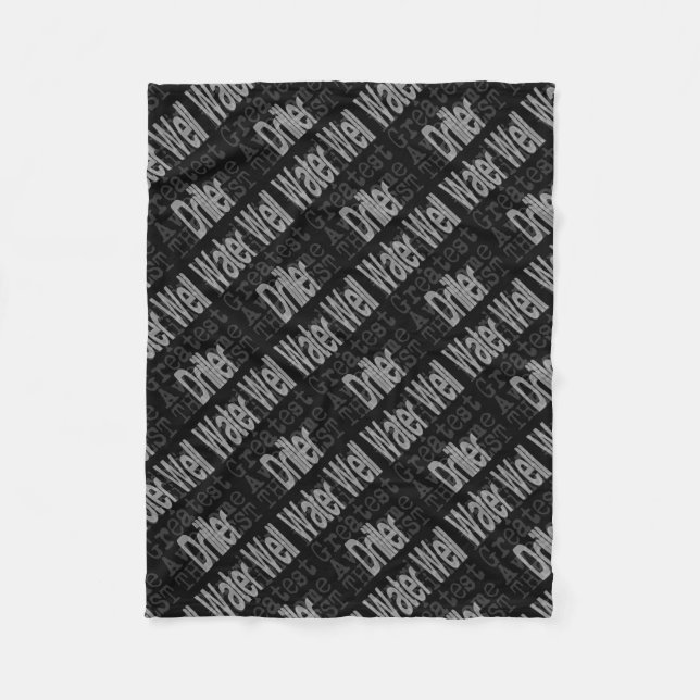 Cobertor De Velo Extraordinário de perfurador de poço de água (Frente)