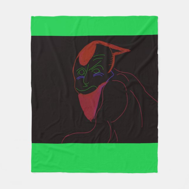 Cobertor De Velo Extraordinary Hero Fleece Blanket (Frente)
