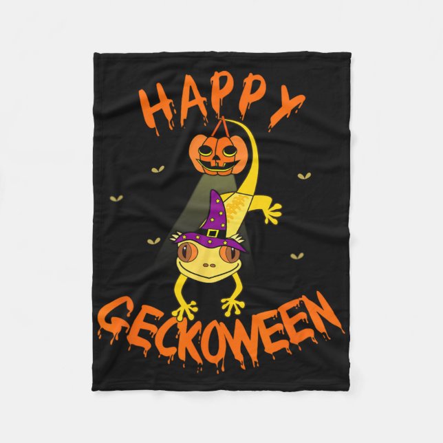 Cobertor De Velo Eyelash Gecko Pumpkin, Deitada Deitada em Cuta do  (Frente)