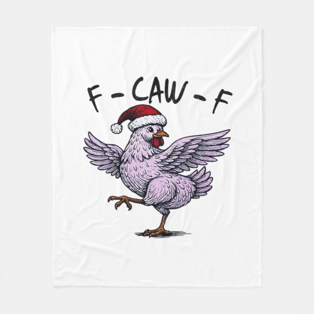 Cobertor De Velo F-Caw-F Chicken Retro Classic (Frente)