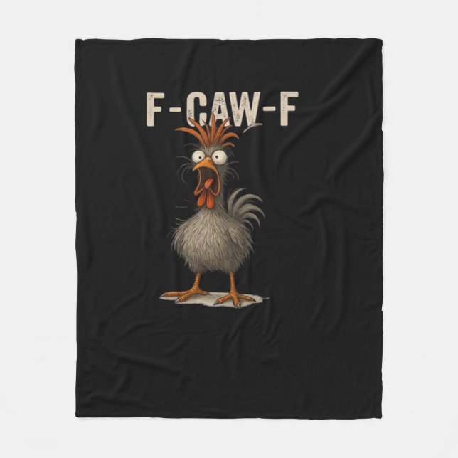 Cobertor De Velo F-Caw-F Chicken Retro Classic (Frente)
