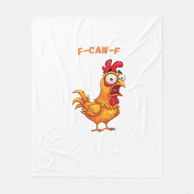 Cobertor De Velo F-Caw-F Classic Funny Quote (Frente)