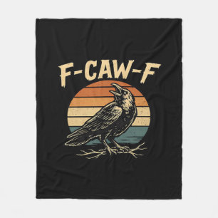 Cobertor De Velo F-Caw-F Divertido Moderno