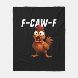 Cobertor De Velo F-Caw-F Frango Frango Engraçado F-Caw-F Acessório