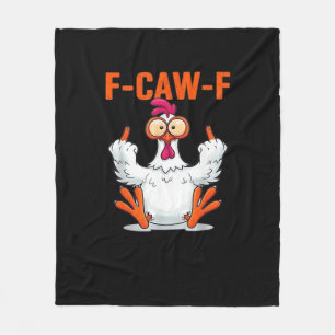 Cobertor De Velo F-Caw-F Galinha Engraçada Clássica Minimalista Lim