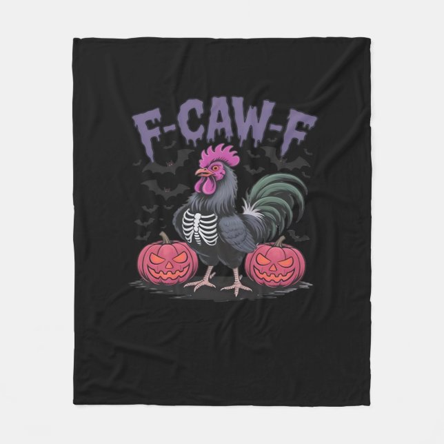 Cobertor De Velo F Caw F Galinha Engraçada Clássico Estilo Simples  (Frente)