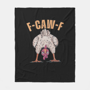 Cobertor De Velo F Caw F Galinha Engraçada Estilo Clássico Retro Le