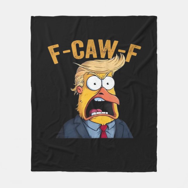 Cobertor De Velo F-Caw-F Galo Engraçado Frango Clássico (Frente)