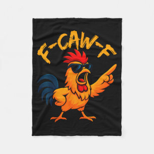 Cobertor De Velo F Caw F Galo Pássaro Engraçado Fcawf Domador de Ga