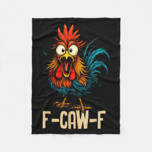 Cobertor De Velo F Caw F Galo Pássaro Engraçado Fcawf Domador de Ga