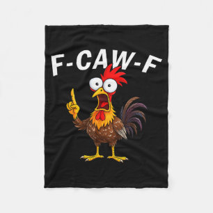 Cobertor De Velo F Caw F Galo Pássaro Engraçado Fcawf Domador de Ga