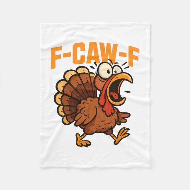 Cobertor De Velo F-caw-f Piada de Frango Engraçada Citação Meme de  (Frente)