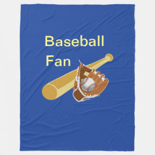 Cobertor De Velo Fã de basebol