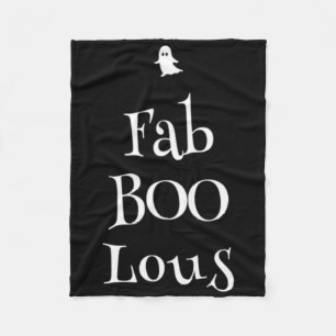 Cobertor De Velo Fab Boo Lous Halloween Ghost