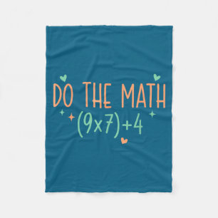 Cobertor De Velo Faça a Matemática da Camisa 67 Meme Seis Sete