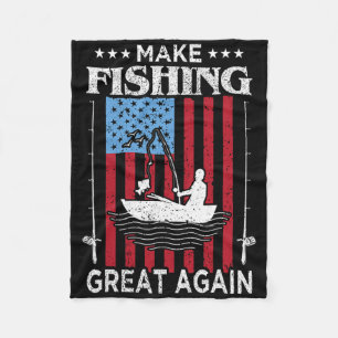 Cobertor De Velo Faça a Pesca Grande Novamente Trump Farto Pescador