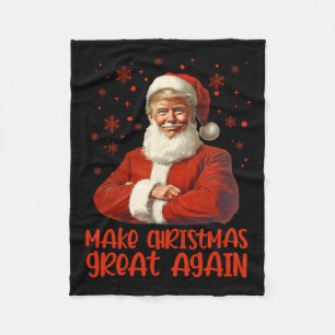 Cobertor De Velo Faça Excelente De Natal Novamente Papais noeis Eng