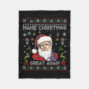Cobertor De Velo Faça Excelente De Natal Novamente Papais noeis Eng