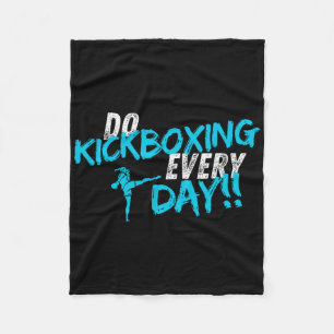 Cobertor De Velo Faça Kickboxing Todos os Dias