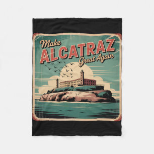 Cobertor De Velo Faça o Excelente de Alcatraz de novo Trump 2025 En