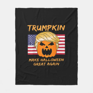Cobertor De Velo Faça o Excelente de Halloween de novo Trumpkin