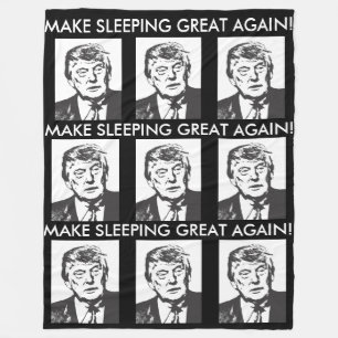 Cobertor De Velo Faça o Excelente dormindo novamente Donald Trump 