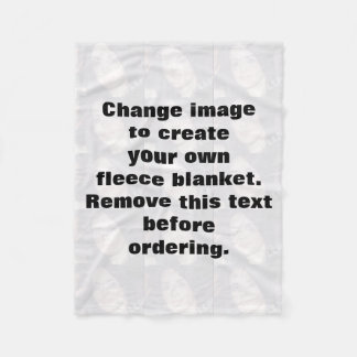 Cobertor De Velo Faça sua própria foto personalizada