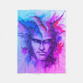 Cobertor De Velo Face de Aquarela