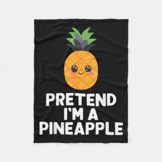 Cobertor De Velo Fácil Fingir Um Abacaxi Fantasia Halloween Engraça