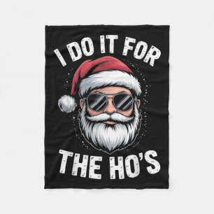 Cobertor De Velo Faço isso pelos Papais noeis de Natal engraçados H