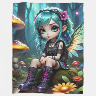 Cobertor De Velo Fada de Madeira Dollz Fleece Blanket