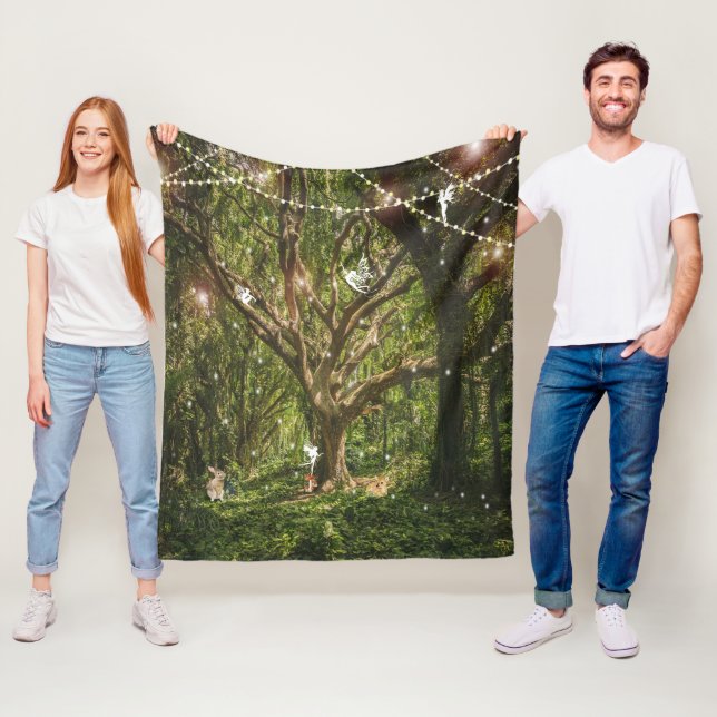 Cobertor De Velo Fadas Florestais Encantadas Cogumelos Cony (In Situ)