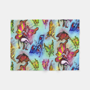 Cobertor De Velo Faeries Fleece Blanket