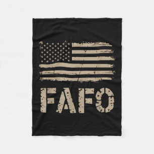 Cobertor De Velo Fafo Flag