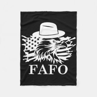 Cobertor De Velo Fafo Trump Us Flag,donald Trump Fafo Sign,f Por Aí