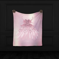 Fairy Wing Mauve Gown | Luxurioso Pink Sheen